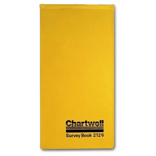 Chartwell 2126 4x8" Traverse Field Book without Feints