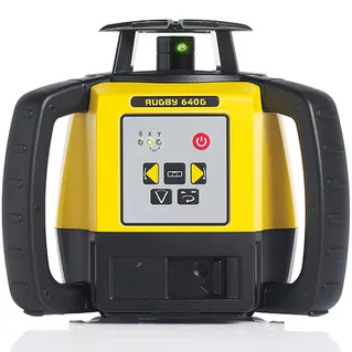 Leica Rugby 640G Green Beam Laser Level - Horizontal & Vertical