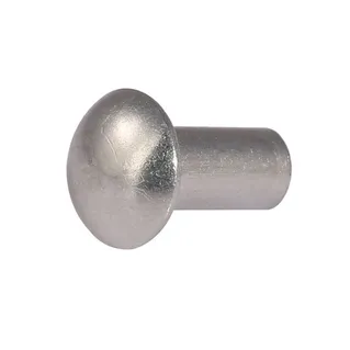 Rivets Aluminium Mushroom Head 1/4" x 1/2" (100 Pack)