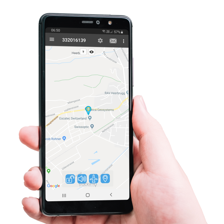 Leica GTS46, LOC8 theft deterrence and location device for automated total stations