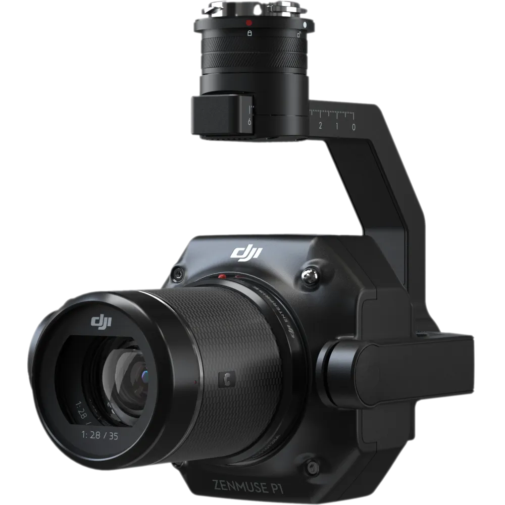 DJI Zenmuse P1 45MP Full-Frame Camera with 35mm lens (includes DJI Shield Basic)