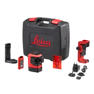 Leica Lino L6R-1, 3x360 Laser red beam ,Li-ion, wallmount, Rugged case