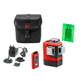 Leica Lino L6GS-1 Starter Kit- Incl. 3x360 Green Beam Laser, Li-ion Battery, Softcase