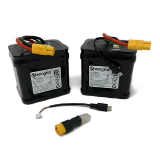 WingtraOne Set of Flight Batteries (2 x 4S3P 99Wh Li-Ion Batteries)