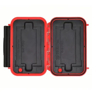 HPRC 1300 - Memory Card Holder for Sony SXS Pro / P2 - Red