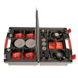 Rothbucher Reflective Target Suitcase Set 390 x 310 x 200mm