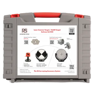 Rothbucher KS2-453MC-2 SLAM Laser Scanner Target Suitcase Set