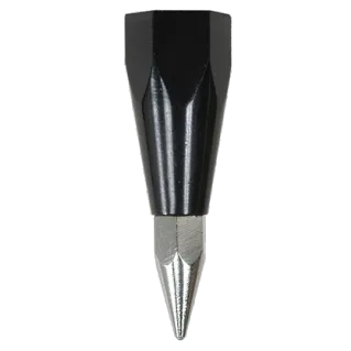 TUF Replacement Hexagon Tip / Point for 5/8” Prism Pole