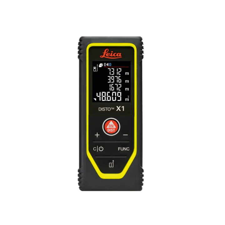 Leica Disto X1 Laser Distance Meter, 100m, IP65, NFC