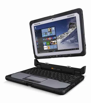 Panasonic Toughbook 20 10.1" Mk2 with Keyboard & 2nd Battery (CF-20)