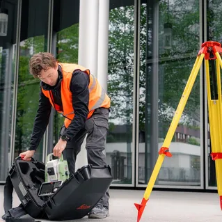 Leica GVP775 Backpack for TS20 / TS03 / TS07 / TS10 Total Stations