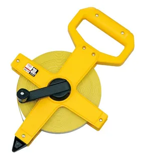Tajima Symron-R Fibreglass Tape Measure with End Hook - 30m / 50m / 100m
