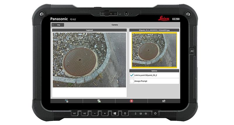 Leica iCON CC200 Rugged 10
