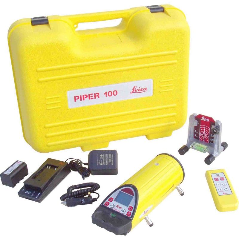Leica Piper 100 Red Beam Pipe Laser Package