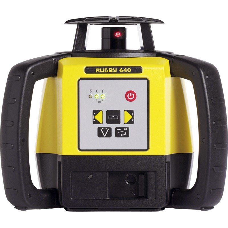 Leica Rugby 640 Red Beam Laser Level Horizontal Vertical 00Z600640 C.R.Kennedy Geospatial Solutions