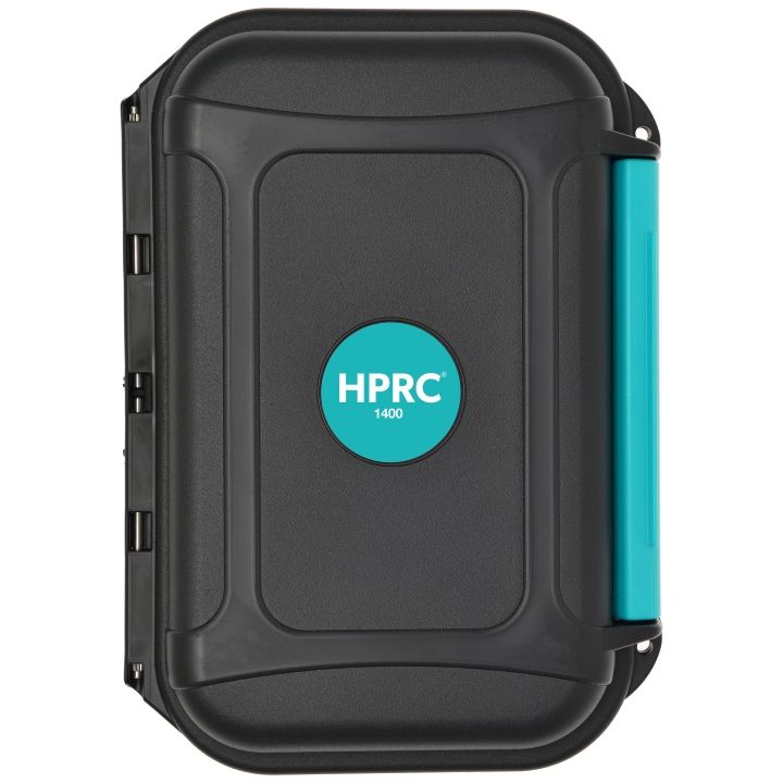 HPRC 1400 Hard Case with Empty Interior - Black/Blue