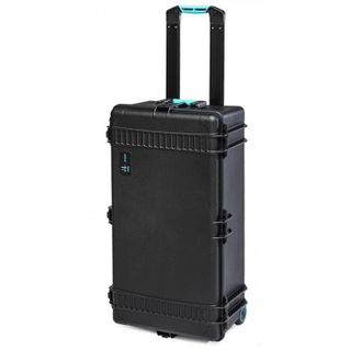 HPRC 2745W - Wheeled Hard Case Empy (Grey) KIT with 4x Stainless Steel Clips