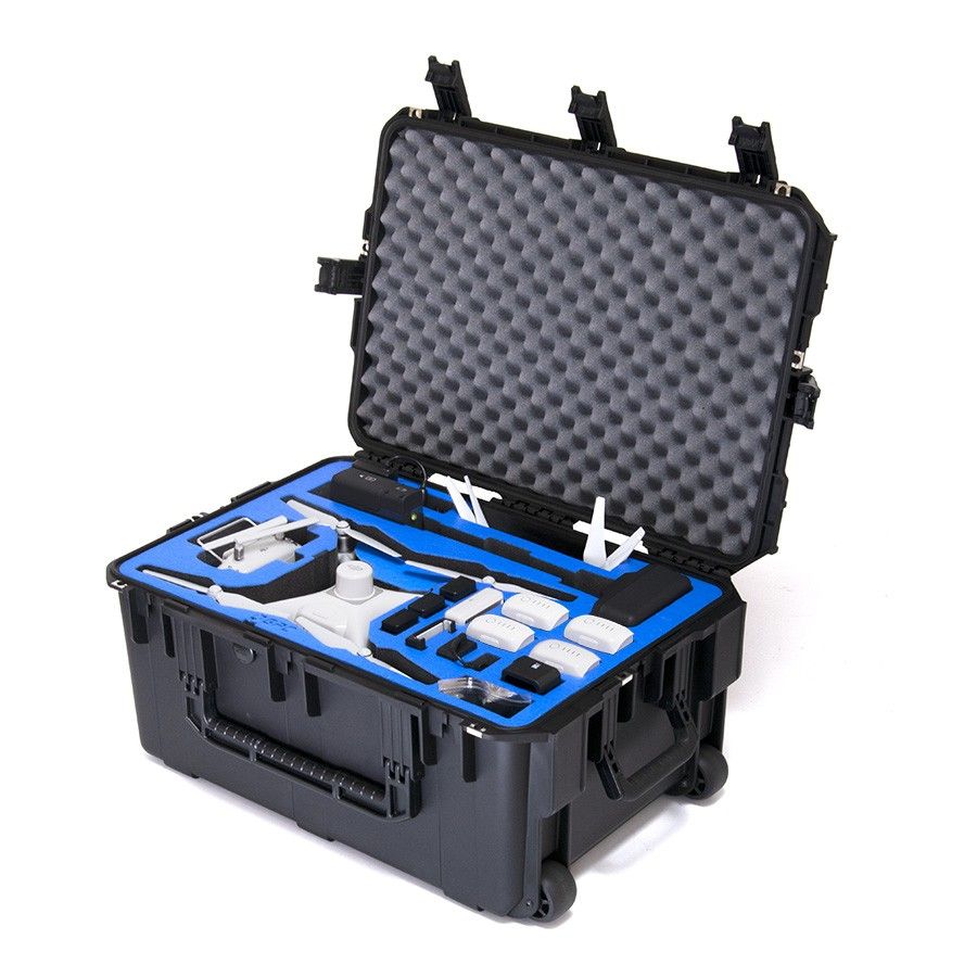 GPC Professional Hard Case for DJI Phantom 4 RTK with Ground Station & Tripod Bag **