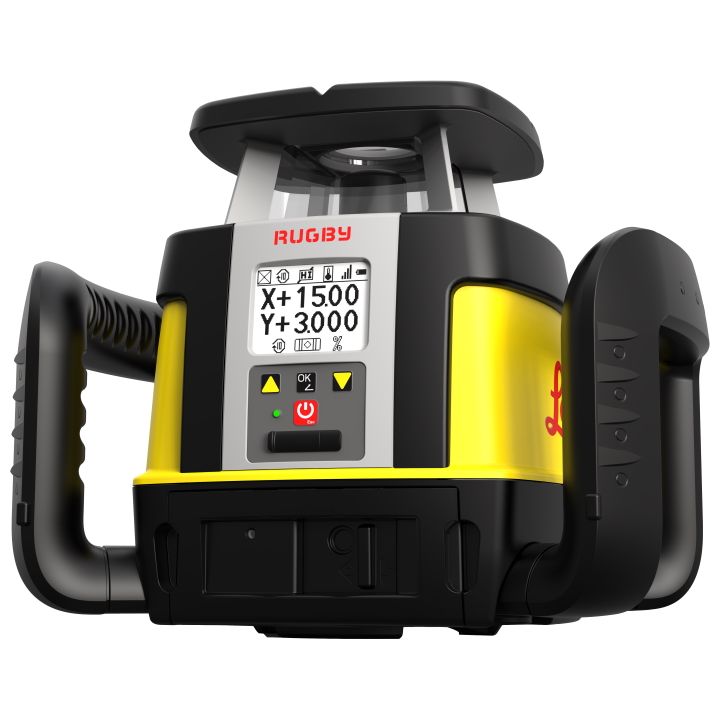 Leica Rugby CLA-ctive CLX700 Dual Grade Laser Level with Combo Receiver - Li-ion