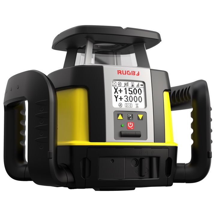 Leica Rugby CLA-ctive CLX700 Dual Grade Laser Level with Combo Receiver - Li-ion