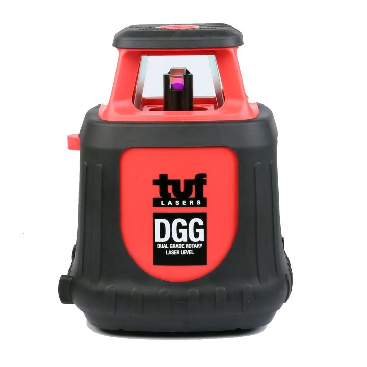 TUF DGG Dual Grade Rotary Laser Level with mm Receiver - Green