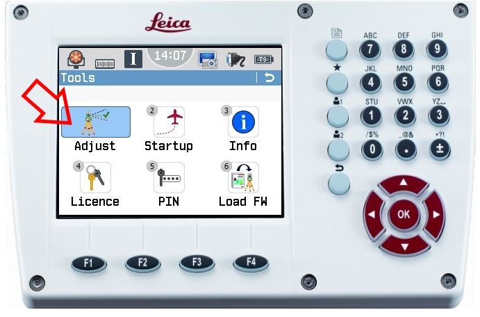 Leica Infinity: Network adjustment