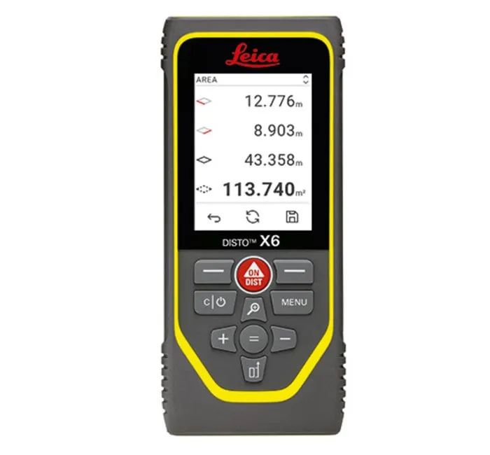 Leica Disto X6 Laser Distance Meter P2P Kit- Incl. DST 360-X Adapter & TRI 120 + Case