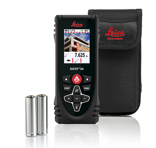 Leica Disto X4 Kit with DST360 & TRI 120 in Rugged Case