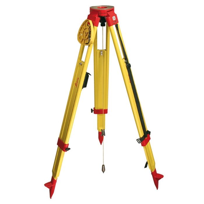 Leica GST20 Wooden Tripod with Plumb Bob