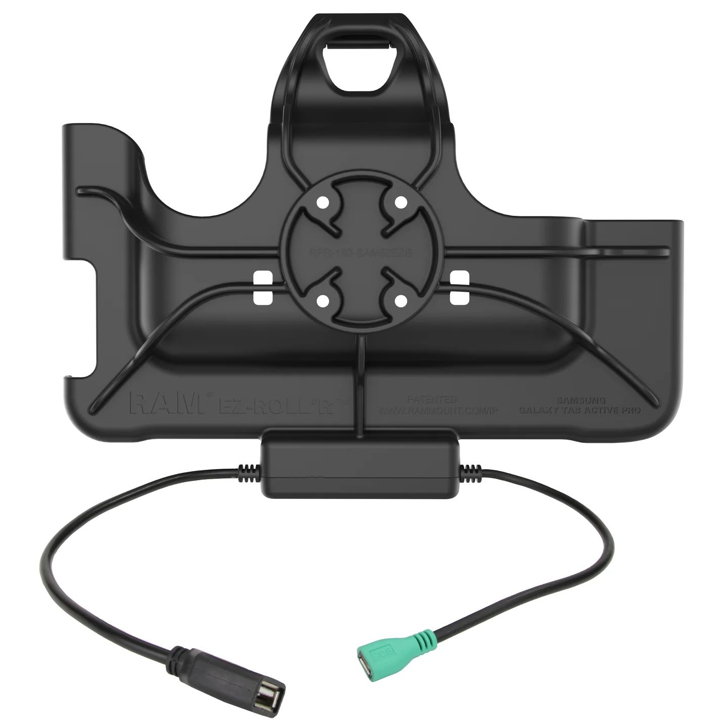 RAM EZ-Roller Powered Dock for Samsung Tab Active4 Pro & Tab Active Pro