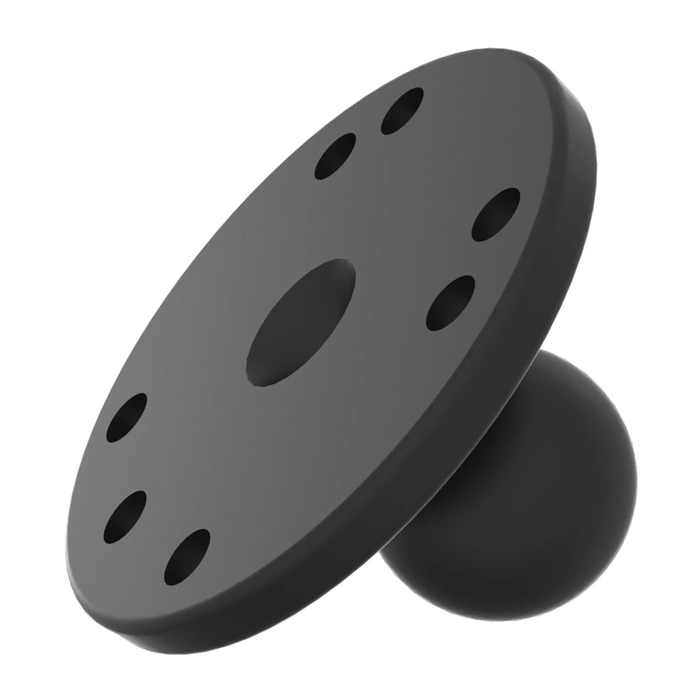 RAM Round Plate with 1" Ball - B Size