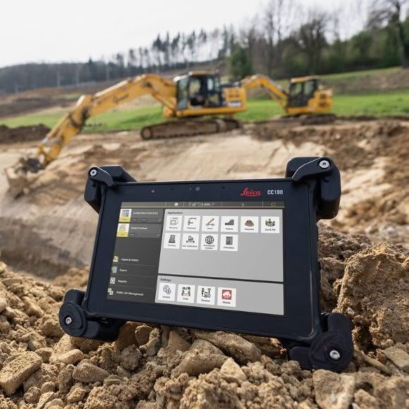  Leica iCON CC180 8" Tablet Field Controller