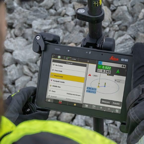  Leica iCON CC180 8" Tablet Field Controller