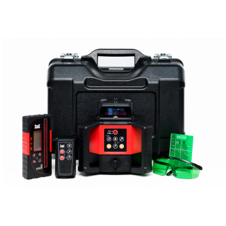 TUF RHVP 208G Green KIT with QR Flat Tripod + 3m E face staff