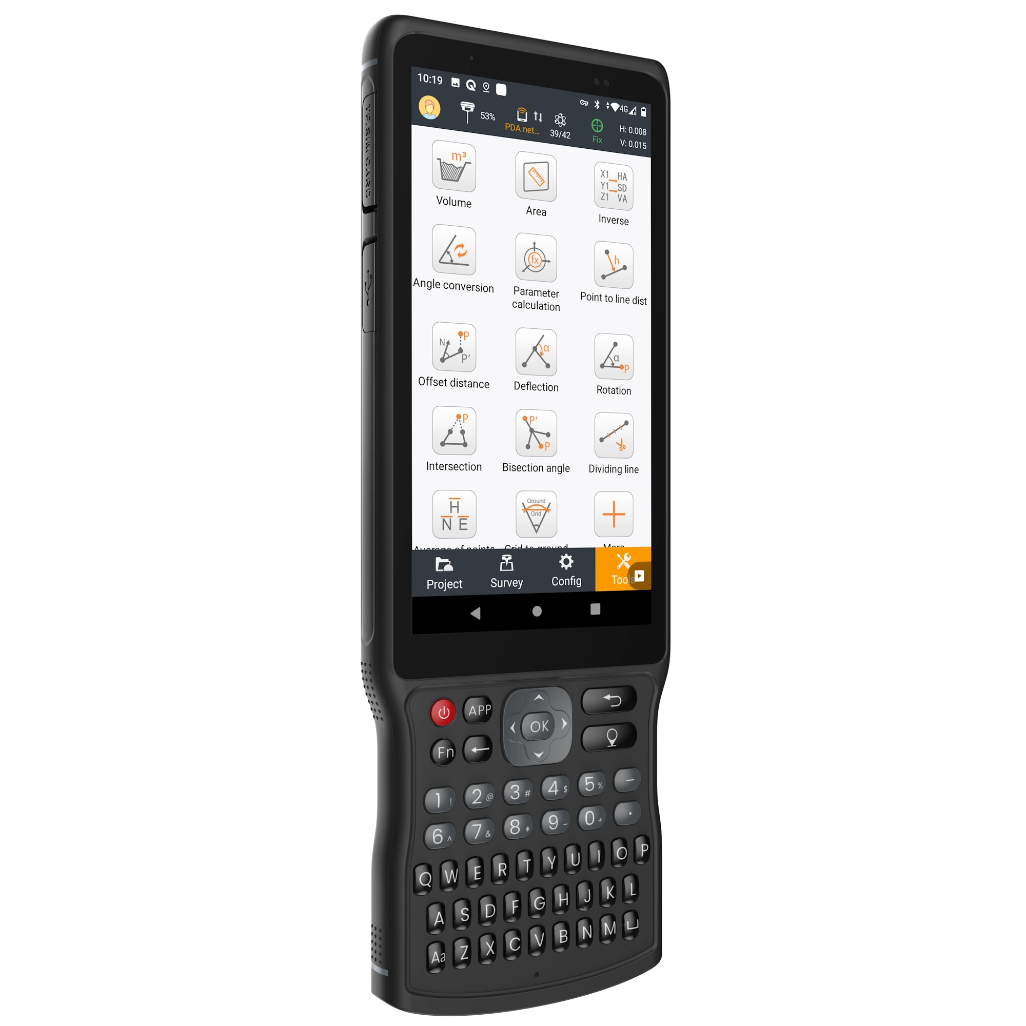CHCNAV HCE620 Handheld Data Collector / Field Controller with LandStar 8 Software