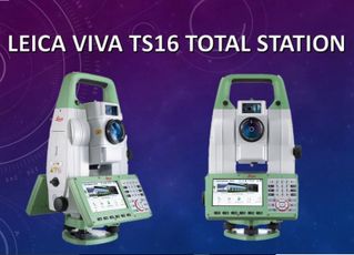 Leica Viva TS16 Robotic Total Station