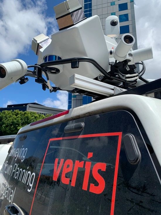 Pegasus TRK attached to Veris van