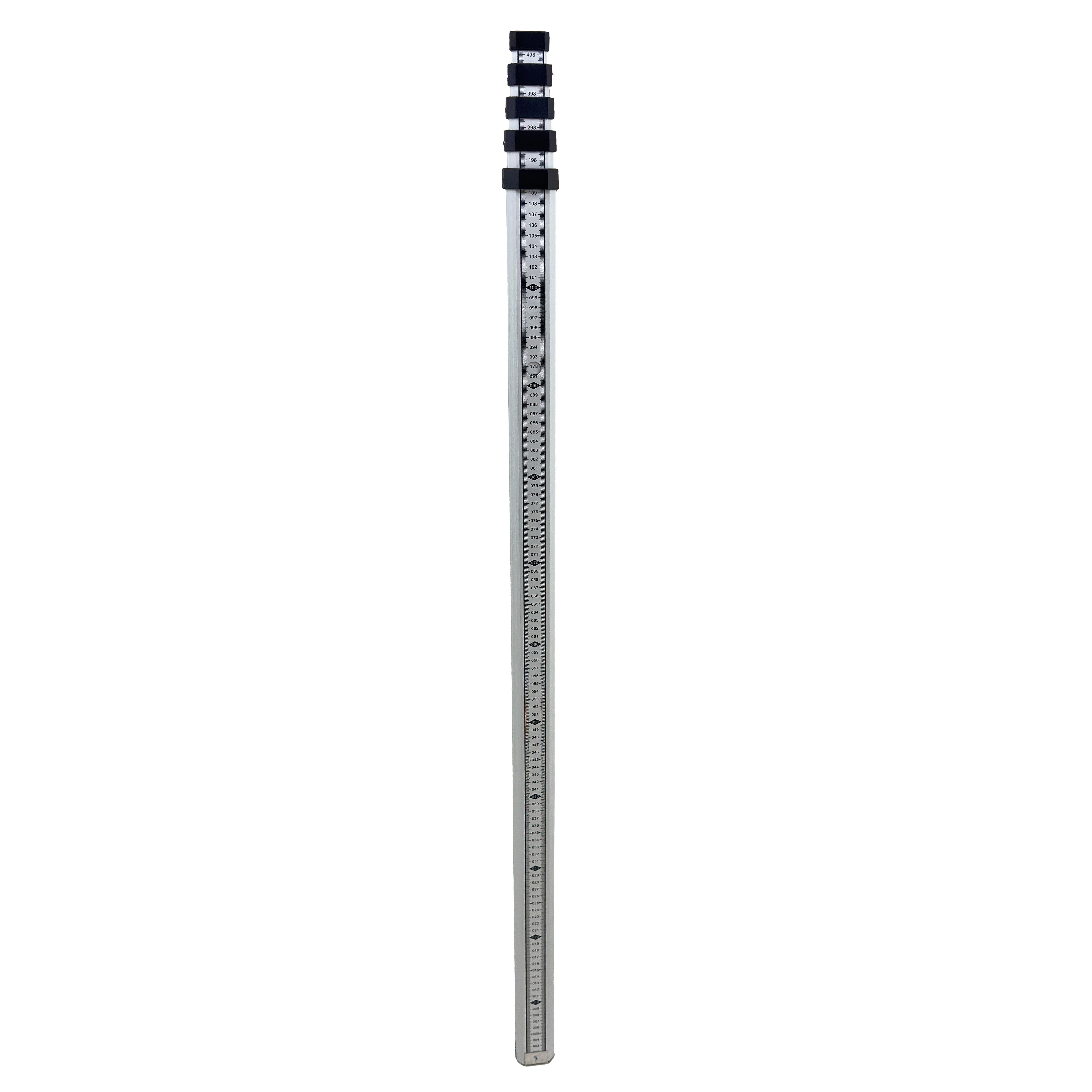 TUF TC2-55B 5m / 5 Section Metric Face Staff with Cover