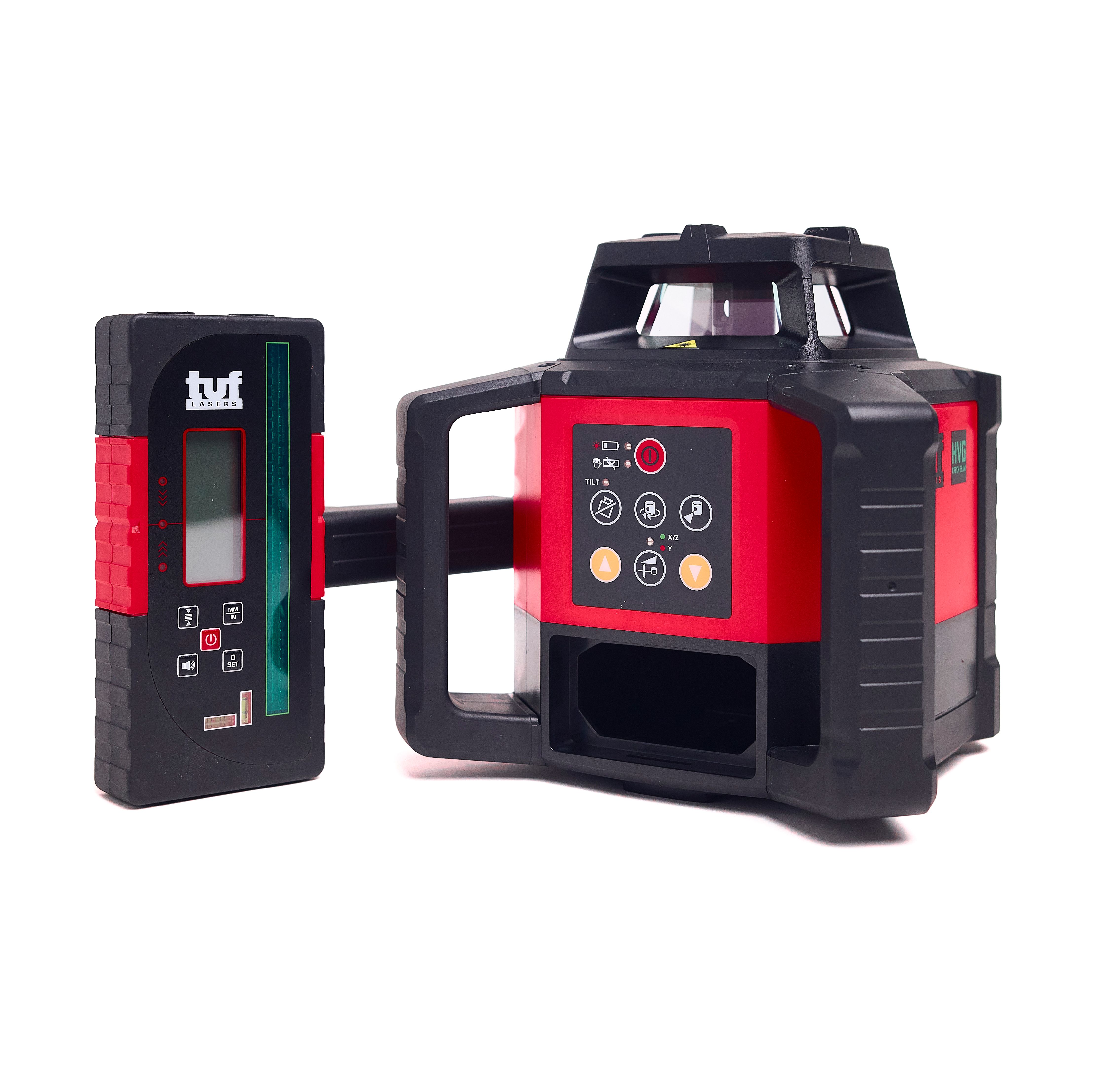 TUF RHVP 208G Green Rotation Laser (HVG) with mm Receiver