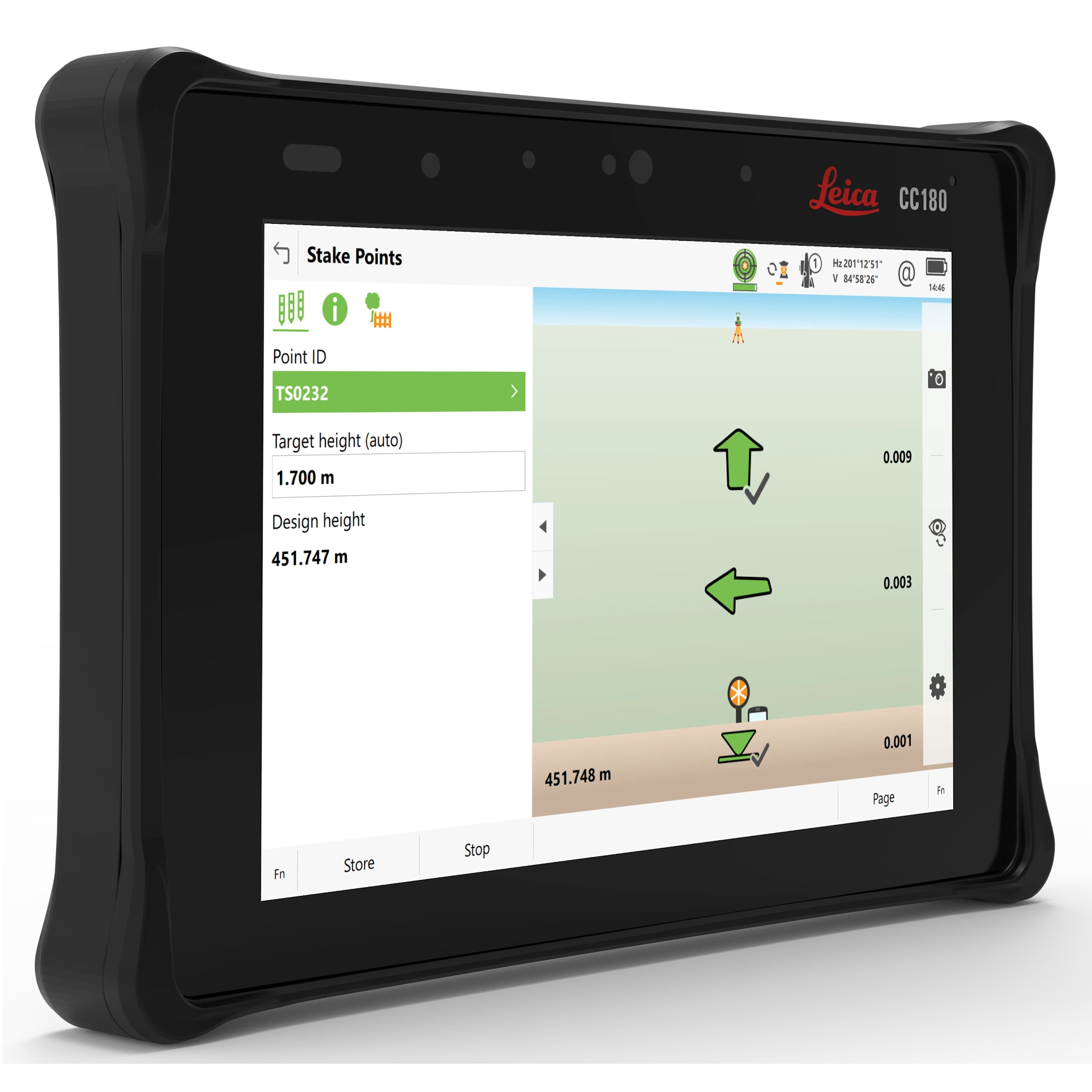 Leica CC180 Captivate Windows 8" Tablet