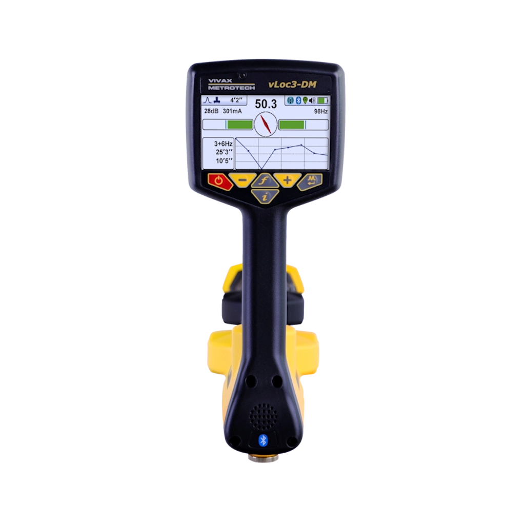 Vivax vLoc3-DM Utility Locator Receiver, inc Bag, Li-ion Batt, BT, Internal GPS V-VLOC3