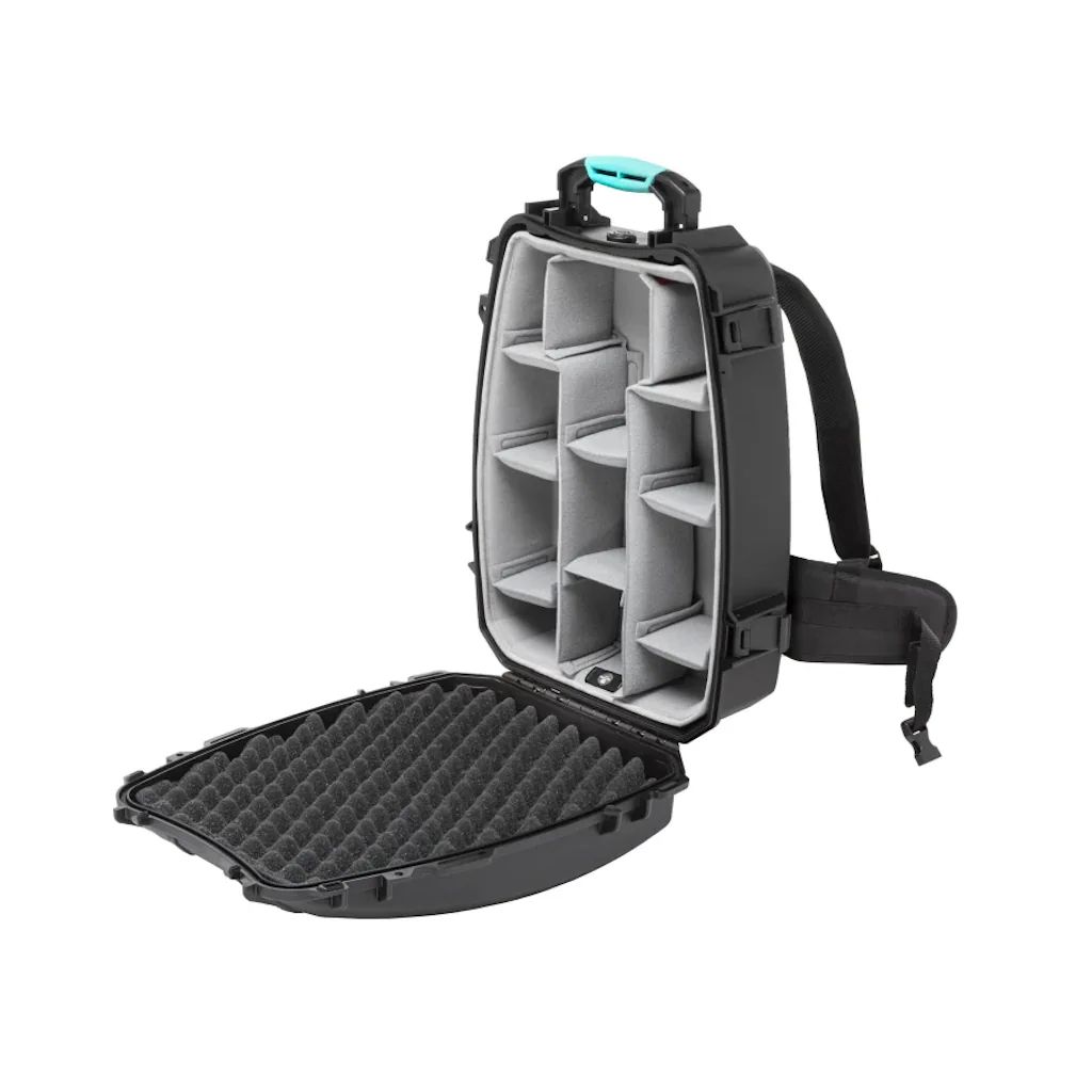 HPRC 3600 - Hard Case Backpack with Second Skin Liner & Dividers - Blue / Black