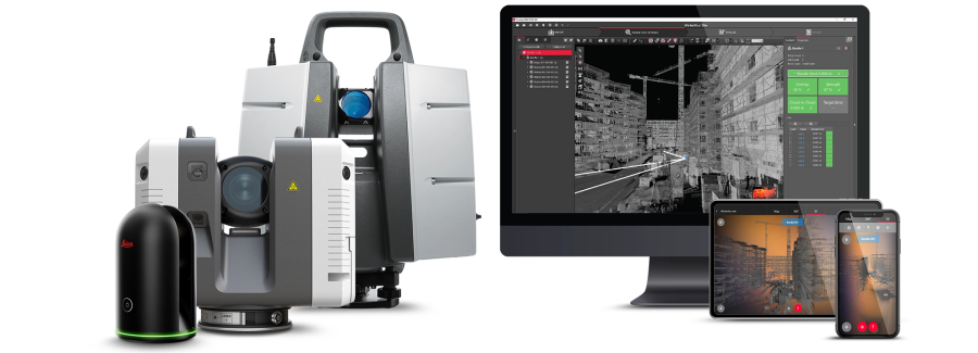 Leica Laser Scanner Range