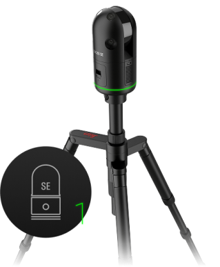 Scanning with BLK360 SE