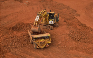 Some of IMC&rsquo;s machines at work in Meekatharra.