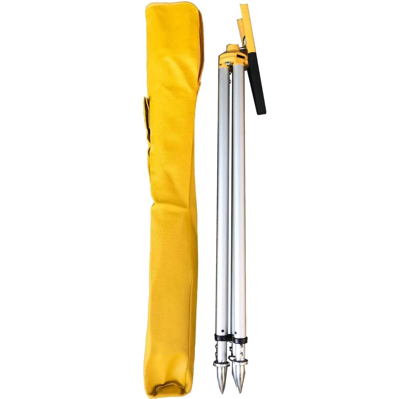 TUF SJR10 Tripod with Gator / Alligator Clamp Head for GPS / Prism Poles