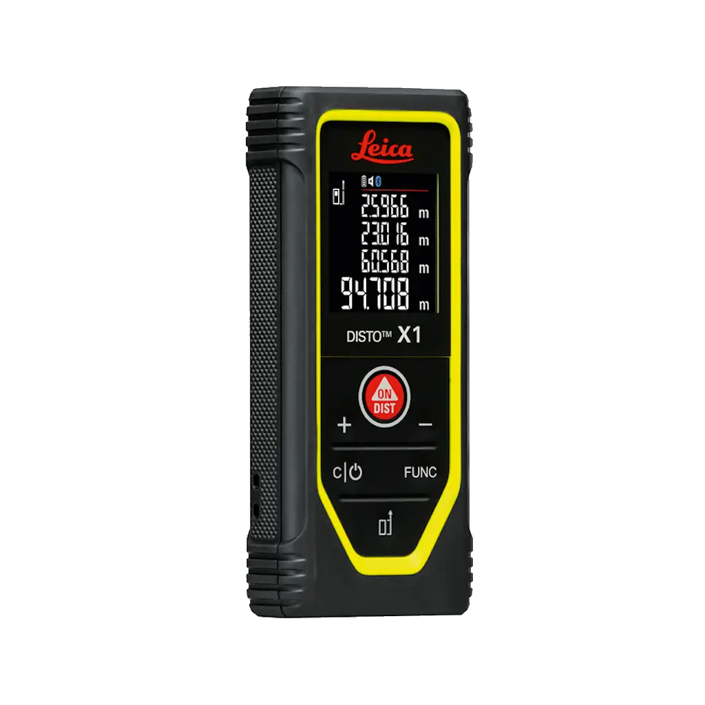 Leica Disto X1 Laser Distance Meter, 100m, IP65, NFC