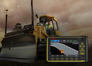 Leica iCON MC1 3D Dozer Solution