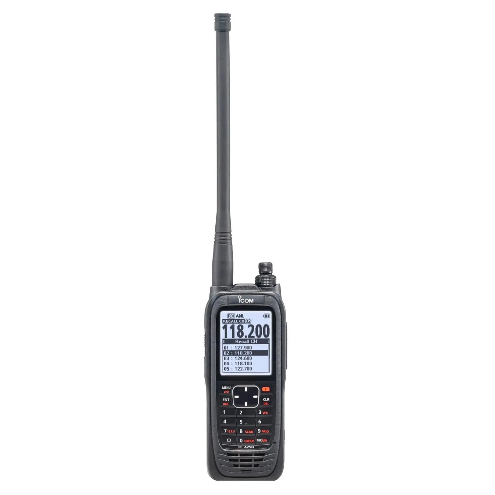 ICOM IC-A25NE 6-Watt VHF Portable Radio with Bluetooth