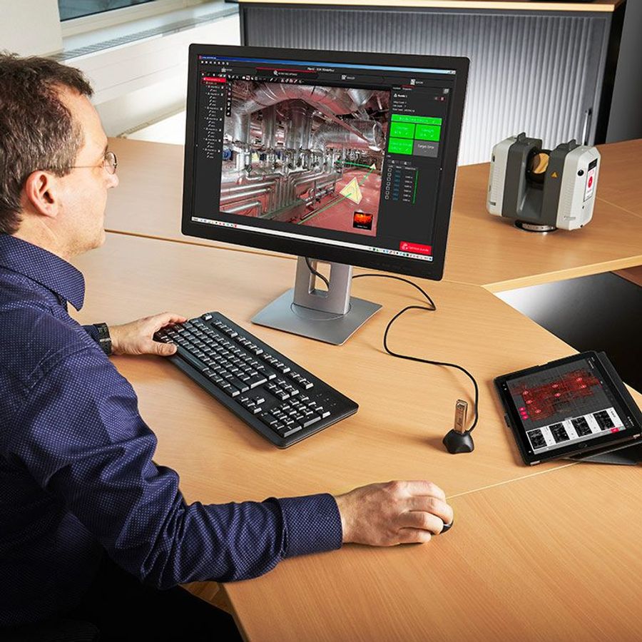 Point cloud to fabrication workflow using Leica Cyclone
